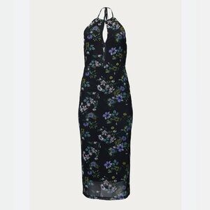 AFRM Kalina Mesh Midi Dress NWOT